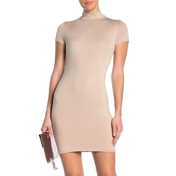 naked wardrobe Dresses & Skirts - Naked wardrobe let’s keep it solid high neck dress